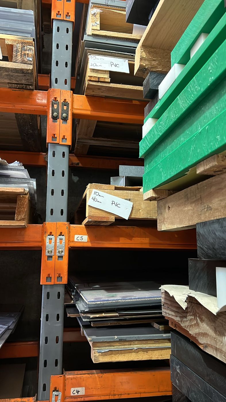 PVC Sheet in stock at the Blacktown warehouse