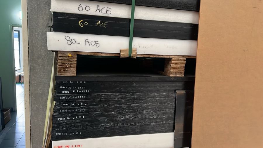 Acetal sheet, 60–80mm
