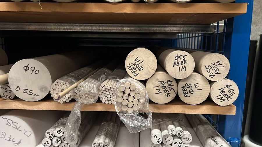 PEEK Rod in stock at the Blacktown warehouse
