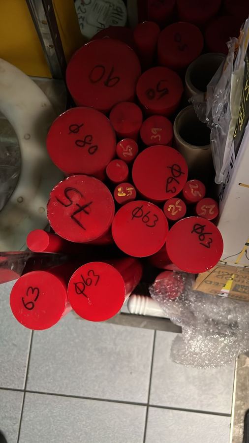 Polyurethane Rod in stock at the Blacktown warehouse