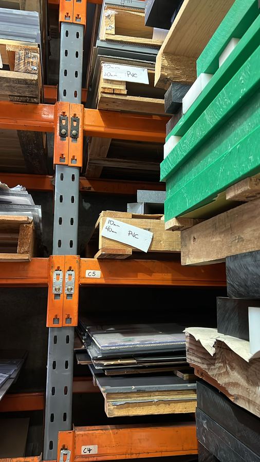 PVC Sheet in stock at the Blacktown warehouse