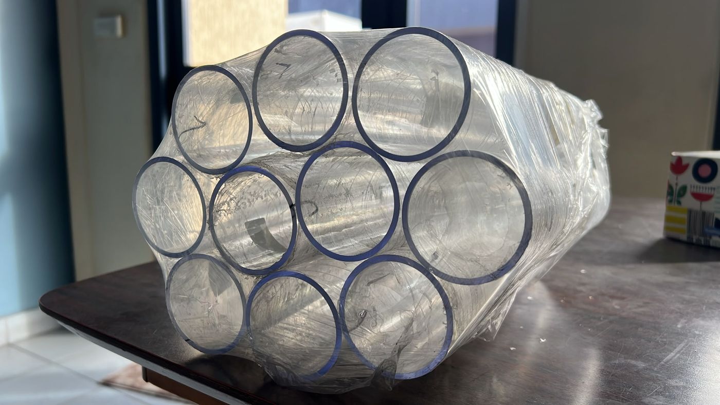 Acrylic Tube in stock at the Blacktown warehouse